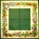 124 Weihnachten Blumen - 3-lagig - Ihr